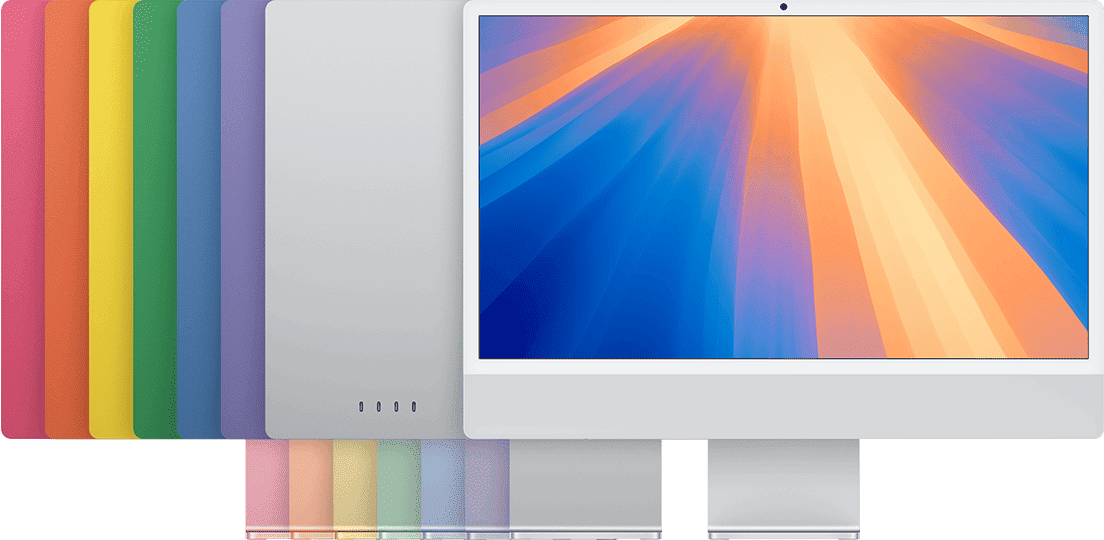 iMac(24 英寸, 2024 年, 端口×4)